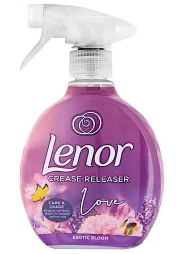 Audinių lyginimo purškiklis LENOR Exotic Bloom, 500ml