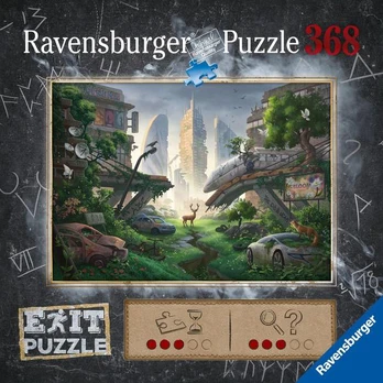 Dėlionė Ravensburger Exit Apleistas Miestas, 17121, 368 d.