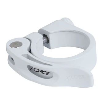 Balnelio stovo apkaba FORCE 34,9mm (balta)