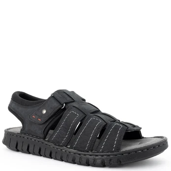 Basutės vyrams, Juoda, Sandals