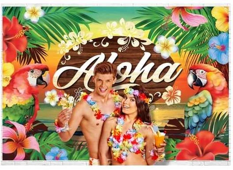 Fiesta Hawaii fotobaggrund