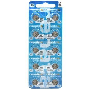 Renata 395 (SR927SW) baterijos 10 vnt.