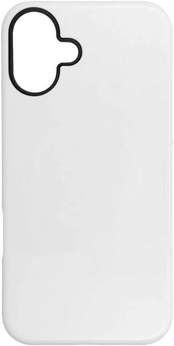 Case double layer for sublimation compatible with MagSafe for IPHONE 16 PLUS