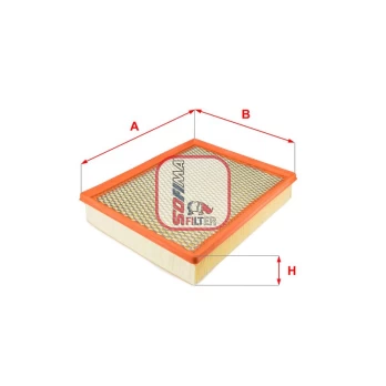 Oro filtras SOFIMA S3802A
