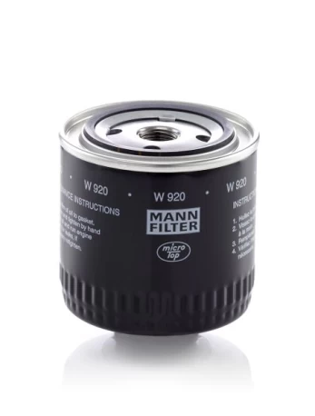Alyvos filtras MANN-FILTER W920