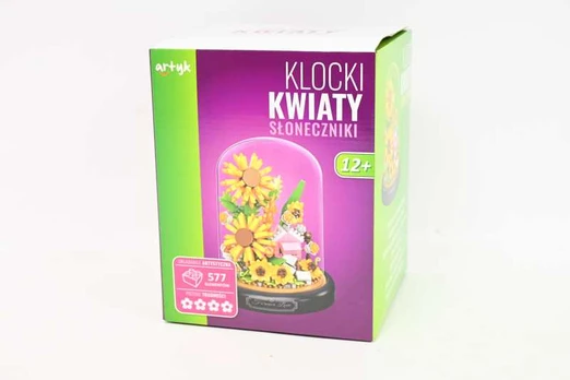 Artyk Klocki pod kopułkš słoneczniki 143281