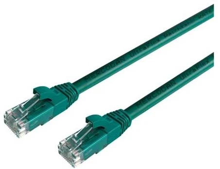 Mercodan UltraFlex Patchkabel KAT6 UTP, 7,5m, Gr?n, LSZH
