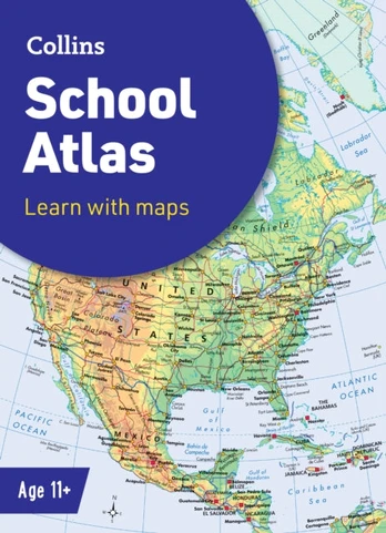 Collins School Atlas, Ideal for Learning at School and at Home