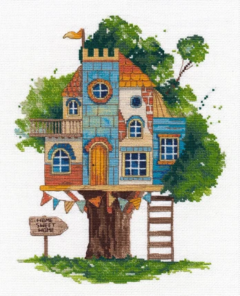 Cross-stitch kit "Home Sweet Home" S1510