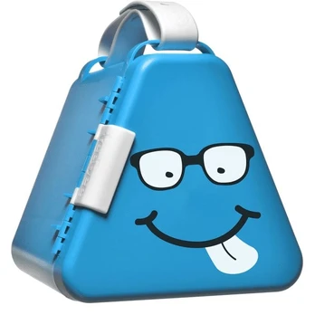 Žaislų dėžė Trunki TeeBee, mėlyna, 18 x 18 x 16 cm