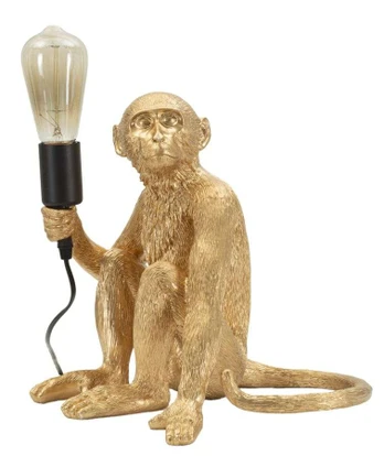 Stalinė lempa Monkey, 33 × 32 × 33 cm
