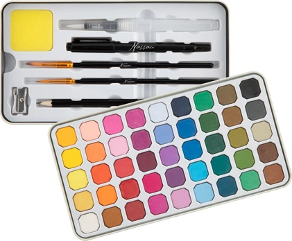 Nassau - Luxe Aquarel Set 45 Colours (AR052802)
