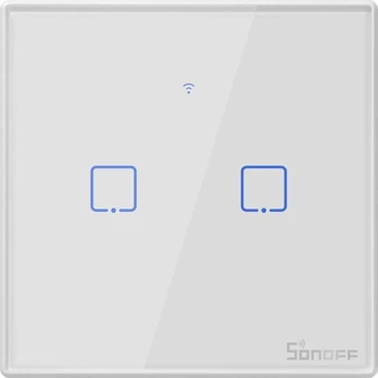 Išmanusis jungiklis WiFi + RF 433 Sonoff T2 EU TX