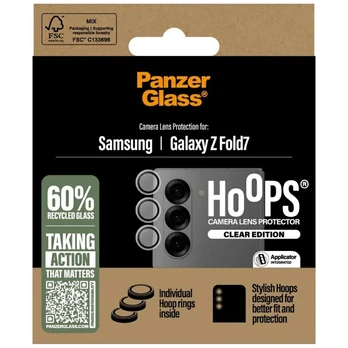 Panzer Glass Grūdintas stiklas na objektyvas PanzerGlass Hoops do Samsung Galaxy Z Fold7