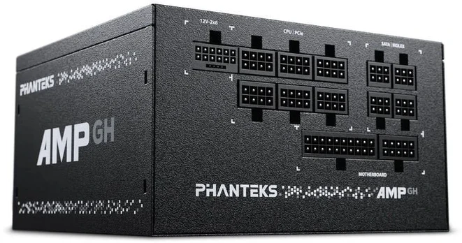 „Phanteks“ maitinimo blokas AMP GH V2 1000 W (PH-P1000GH_BK02_EU)