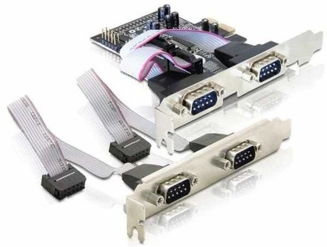 Šakotuvas Kontroler Longshine Longshine Controller PCIe 2x Parallel retail