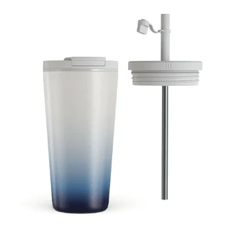 Zero Gravity - Travel Mug, 500 ml / Flap & Straw Set