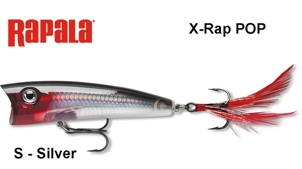 Vobleris Rapala X-Rap Pop XRP Silver 7 cm