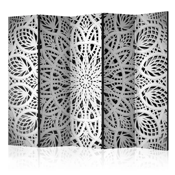 Artgeist Pertvara - Baltas Mandala II [Room Dividers]