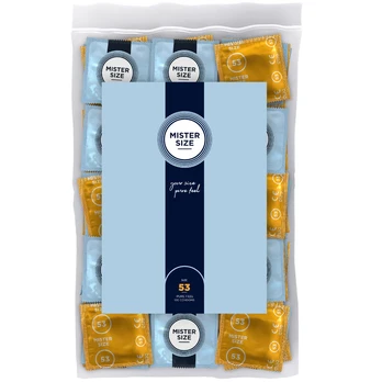 MISTER SIZE - prezervatyvai 53 mm (100 vnt.)