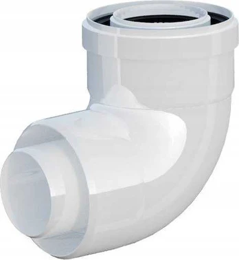 Ricom KOLANO KONC PP-AL 87ST DOCIETE DN60/100 USZCZ.