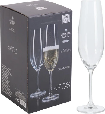 Taurės 260 ml, 4 vnt.