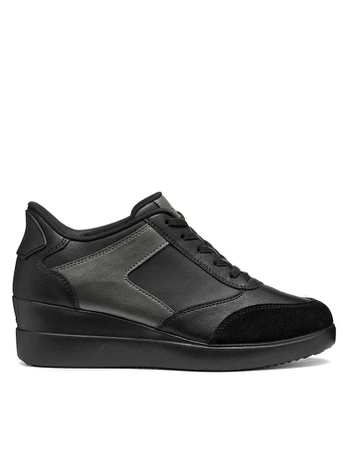 Pusbačiai Geox D Stardust Plus D680QB 5422 C9999 Juoda