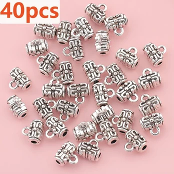 Karoliukų rinkinys, Silvery 40pcs
