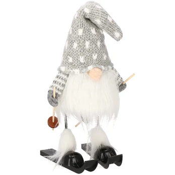Dekoracija, "Nykštukas" Springos Gnome CA0682, 33 cm, pilka