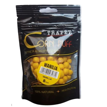 Kablio masalas Traper Corn Puff 8mm - Vanilė