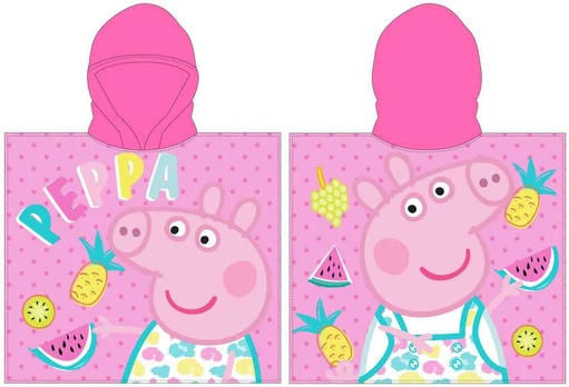 Astley Baker Davies Peppa Pig microfibre poncho towel