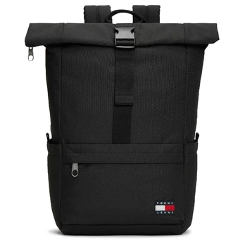 Kuprinė vyrams, Juoda, tjm ess daily rolltop backpack