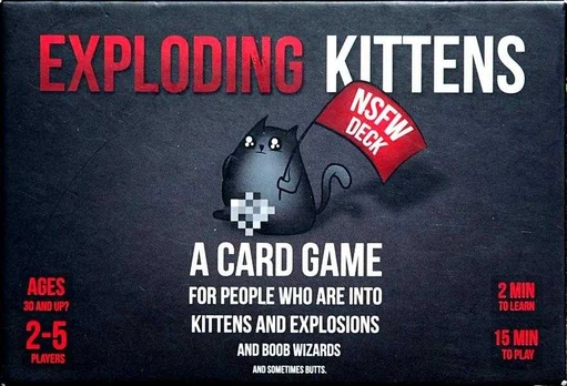Asmodee Exploding Kittens: NSFW leidimas