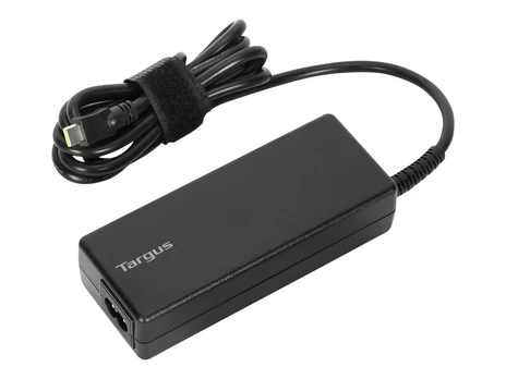 Targus | 100 W USB-C PD Charger - For Laptops or Power Pass-Thru Docks | APA108EU