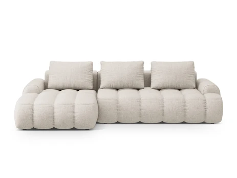 Left Corner Sofa With Bed Function And Box, "Linz", 3 Seats, 275x142x84 Made in Europe