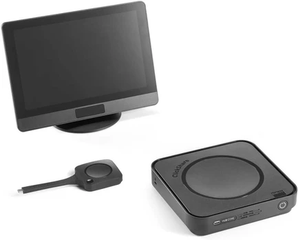 Barco ClickShare Hub Core - Modulares Videokonferenzraumsystem - mit ClickShare Control Panel - power adapter included