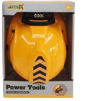 Power X POWER X, Construction Helmet w/Portable Headlamp