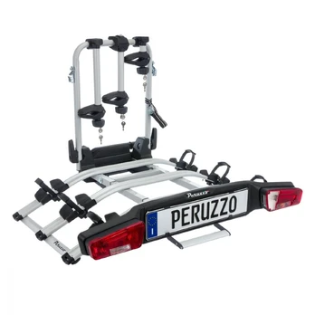 Autobagažinė Peruzzo Zephyr 3 dviračiam, E-BIKE, ant grąžulo (aliuminė)