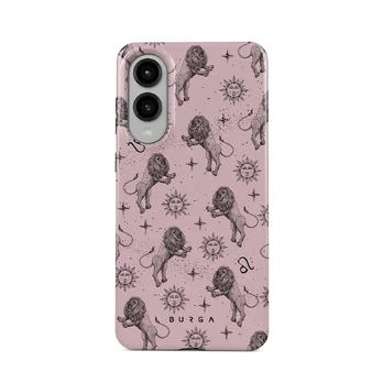 Leo - Samsung Galaxy S25 Edge Case, Tough / Pink