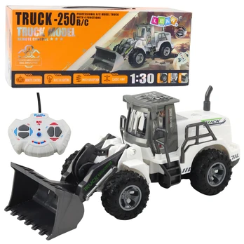 Rc ekskavatorius Lean Toys Truck 250, balta