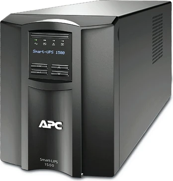 APC Smart-UPS, Line Interactive, 1500VA, Rackmount 2U, 230V, 4x IEC C13 outlets, Network Card, AVR, LCD, Black | Schneider Elect