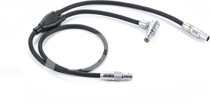 2-Pin Lemo to Dual 2-Pin Lemo Splitter Power Cable
