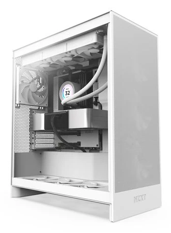 Kompiuterio korpusas NZXT H7 Flow, balta sp.