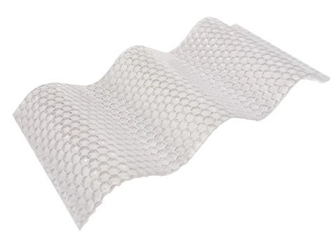 Polikarbonatas banguotas Diamond 1050x2000 2.8mm