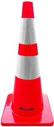 Įspėjamasis kūgis 75 cm Eurostal BASIC