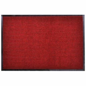 Raudonas PVC Durų Kilimėlis, 90 x 120 cm kaina