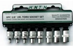 Honiton Torx 3/8 "E6-E16 8vnt. (H3008)