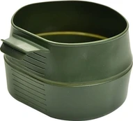 Puodelis Mil-tec Fold A Cup, silikonas, 85 mm, 0.2 l, žalia