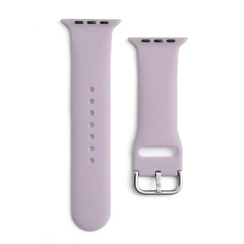 Apyrankė Silicone Strap APS 8/7/6/5/4/3/2 / SE (41/40 / 38mm) Violetinė