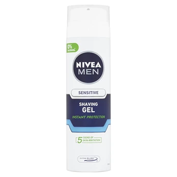 Nivea Sensitiv e Instant Protection (Shaving Gel) 200 ml 200ml Vyrams
